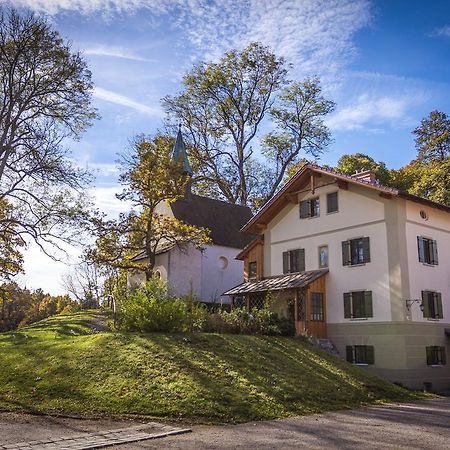 Ferienwohnung Schlossgaststätte Hohenberg Seeshaupt Exterior foto